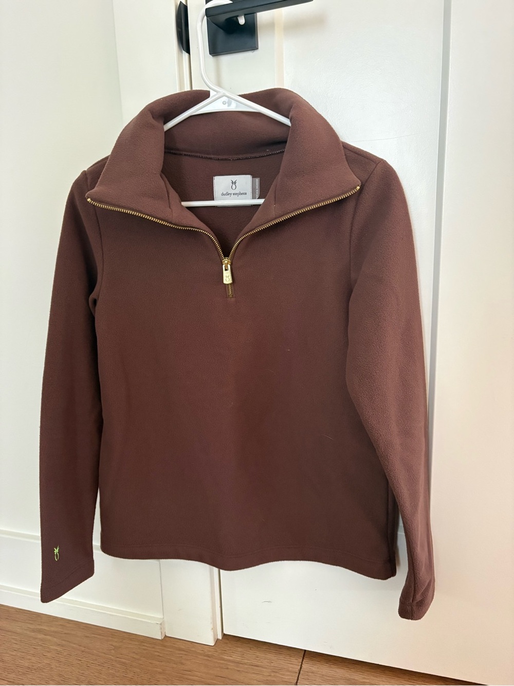 Dudley Stephens Brown Fleece Pullover